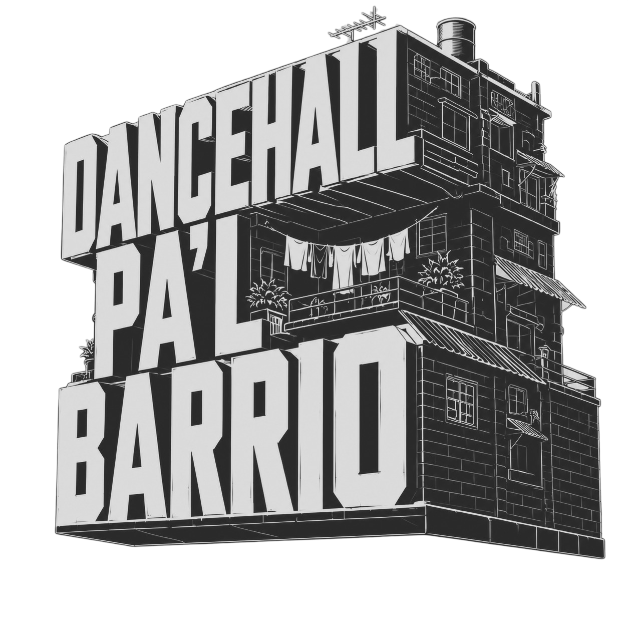 Dancehall Pa'l Barrio Logo